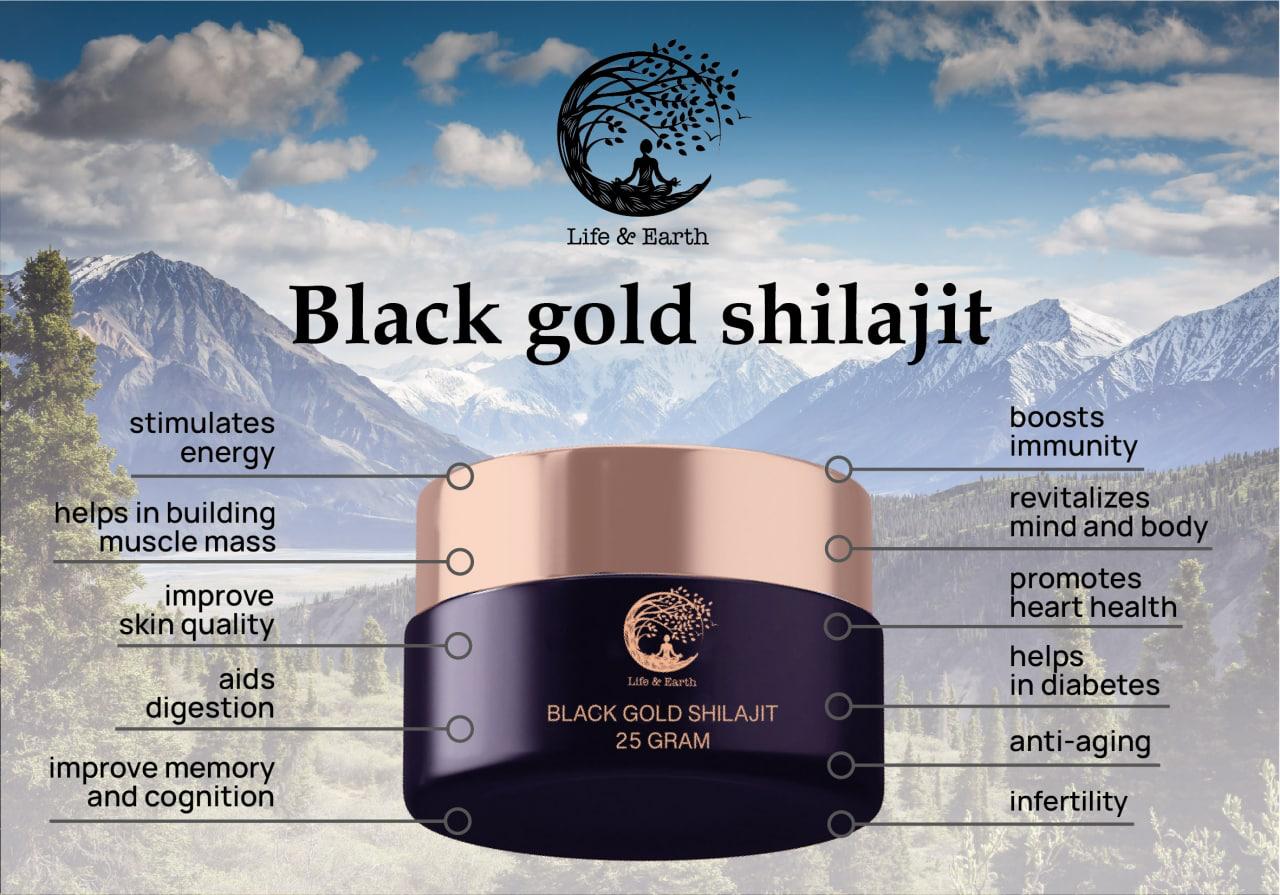 Black Gold Shilajit resin set for 6 months